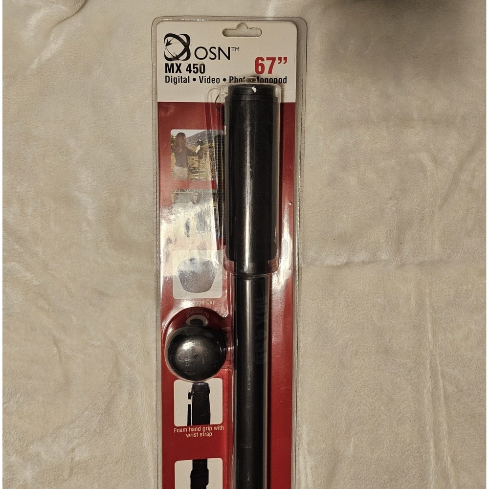 OSN MX 450 Digital Video Photo Monopod 67" New